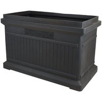 ParcelWirx Horizontal Package Delivery Box with Lift Off Lid Graphite alt 0