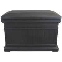 ParcelWirx Horizontal Package Delivery Box with Lift Off Lid Graphite alt 0