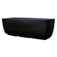 30" x 10" Rectangular Planter Black alt 0