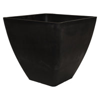 12" Square Garden Planter Graphite alt 0