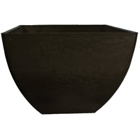 20" Square Garden Planter Graphite alt 0
