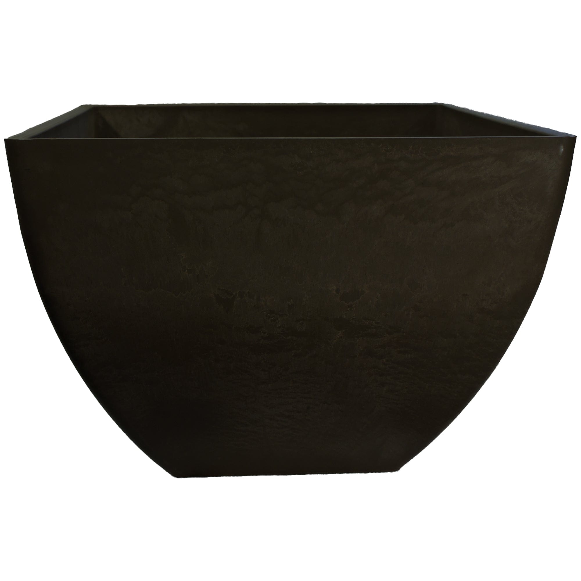 20" Square Garden Planter Graphite alt 0