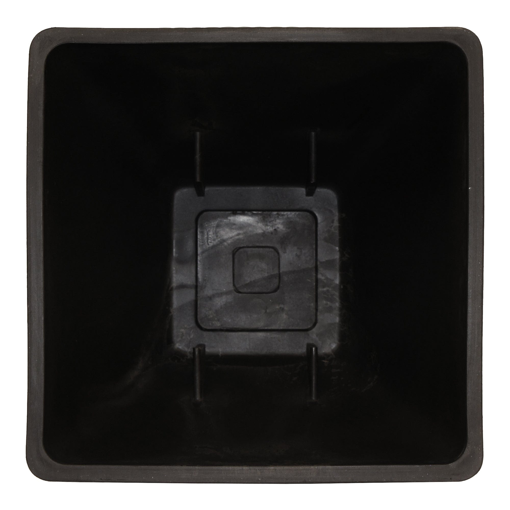 20" Square Garden Planter Graphite alt 0