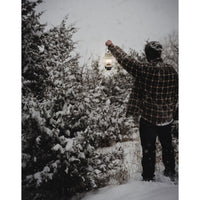 Railroad Lantern Vintage White alt 0