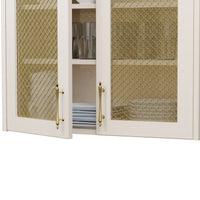 .75" Pressed Single Diamond Decorative Grille - Satin Brass, 18" W x 48" L Sheet alt 75