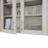 .5" Chicken Wire Decorative Grille - Flat Black, 34" W x 24" L Sheet alt 5