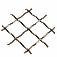 .75" Pressed Single Diamond Decorative Grille - Antique Brass, 36" W x 24" L Sheet alt 75