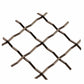 .75" Pressed Single Diamond Decorative Grille - Antique Brass, 36" W x 48" L Sheet alt 75