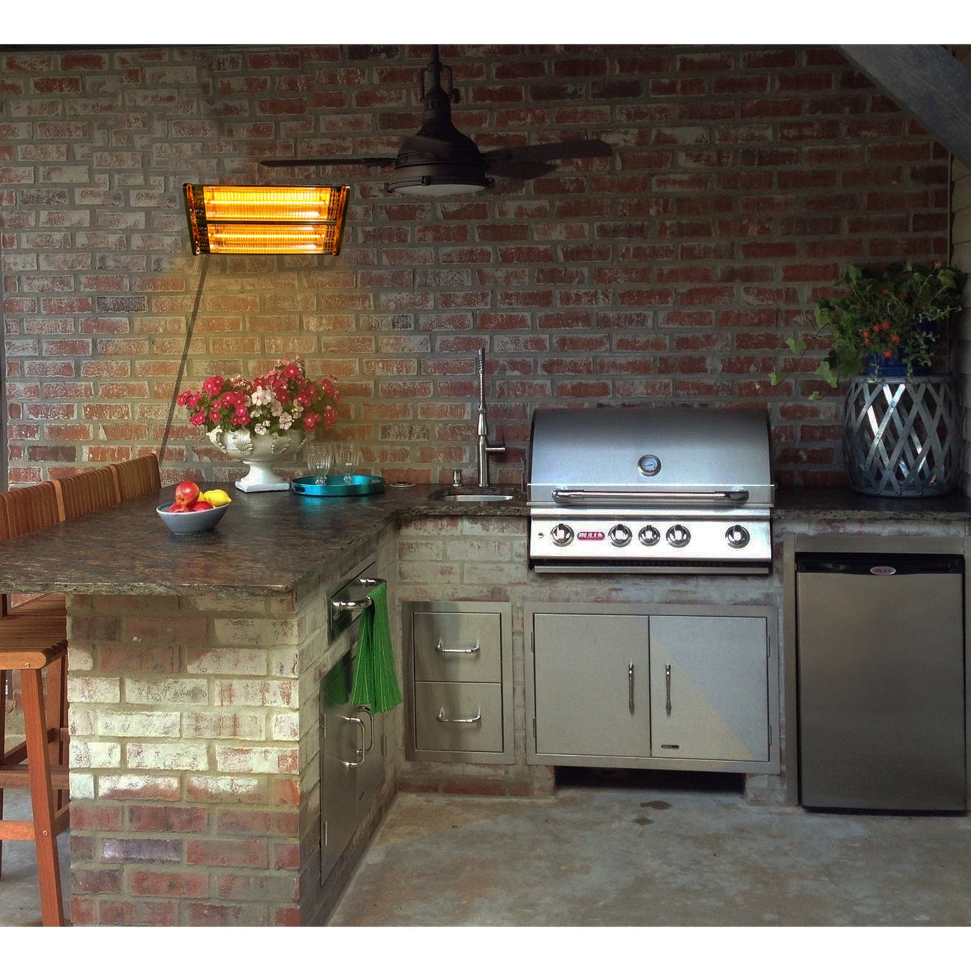 EnerG+ Infrared Electric Outdoor Heater - Wall Mounted alt 4