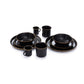 Enamel Bowl Set Charcoal Indoor/Outdoor alt 0