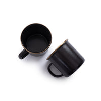 Enamel Cup Set Charcoal Indoor/Outdoor alt 0