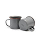 Enamel Cup Set Slate Gray Indoor/Outdoor alt 0