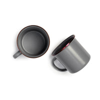 Enamel Cup Set Slate Gray Indoor/Outdoor alt 0