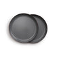 Enamel Deep Plate Set Slate Gray Indoor/Outdoor alt 0