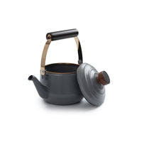 Enamel Teapot Slate Gray Indoor/Outdoor alt 0
