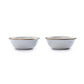 Enamel Bowl Set Eggshell Indoor/Outdoor alt 0