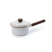 Enamel Saucepan Eggshell Indoor/Outdoor alt 0