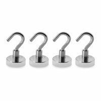 Small Magnetic Hooks - 4 Piece alt 0