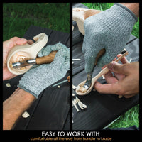 Wood Carving Palm Chisels - 6 Piece alt 0