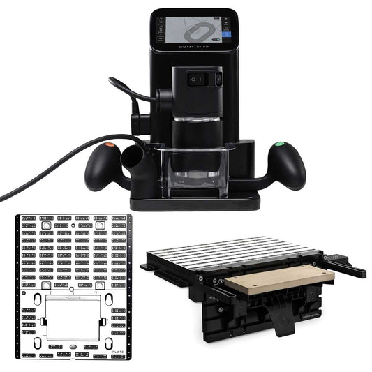 Origin Handheld CNC Router with Shaper Workstation and Shaper Plate