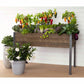 Elevated Planter 21" X 47" X 30"H Brown alt 0