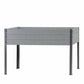Elevated Planter 21" X 47" X 30"H Gray alt 0