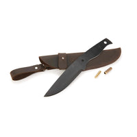 Nightfall Fixed Blade Bushcraft Knife for Hunting and Fishing - 9-5/8" - Unfinished Kit alt 0