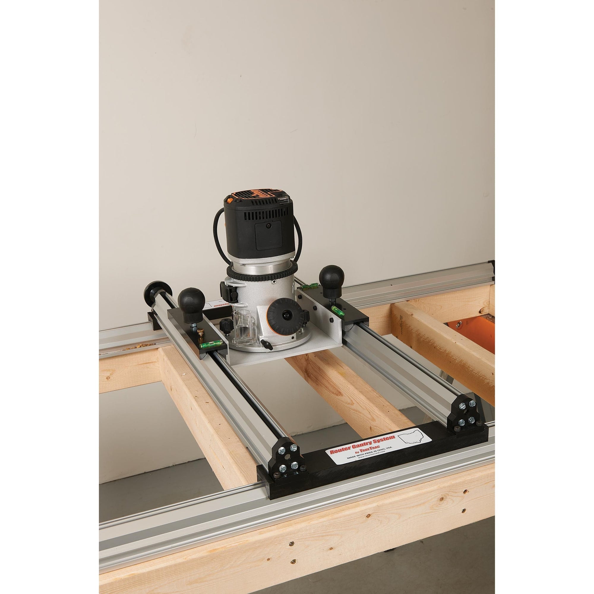 22" x 48" Threaded Slab Flattening Router Mill alt 0