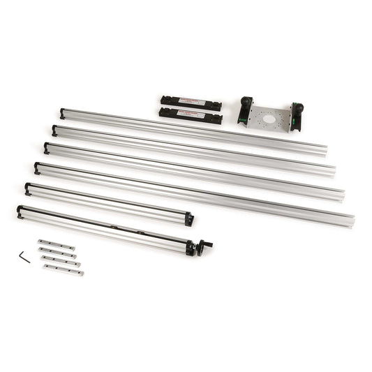 22" x 96" Threaded Slab Flattening Router Mill alt 0