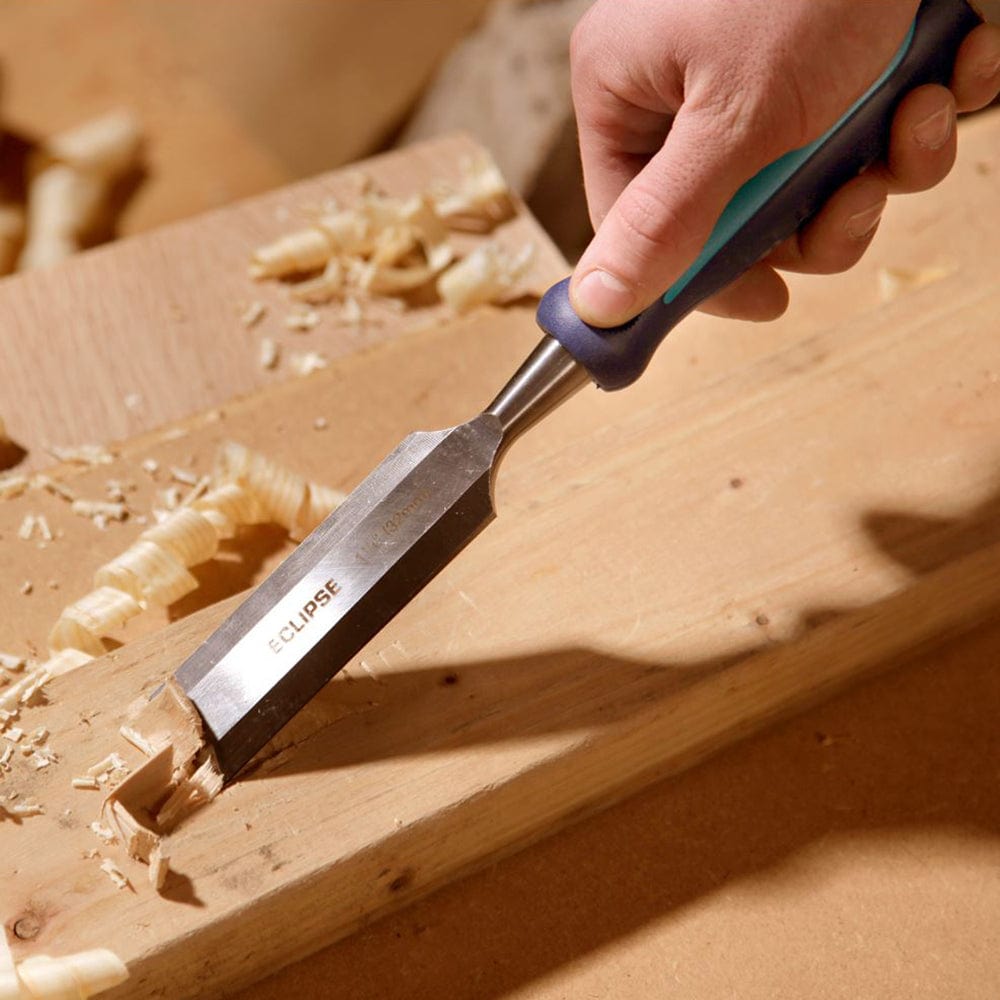 3/8" Wood Chisel with Ergonomic Soft Handle alt 0