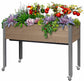 CedarCraft Self-Watering Elevated Planter (21" x 47" x 32"H) Brown alt 0