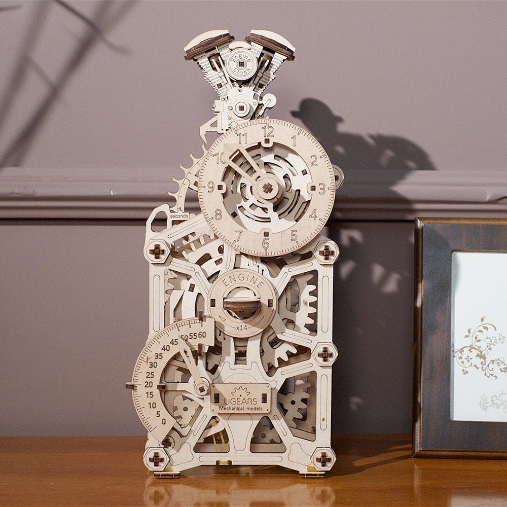 Engine Clock Wooden Craft Kit