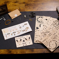 Engine Clock Wooden Craft Kit