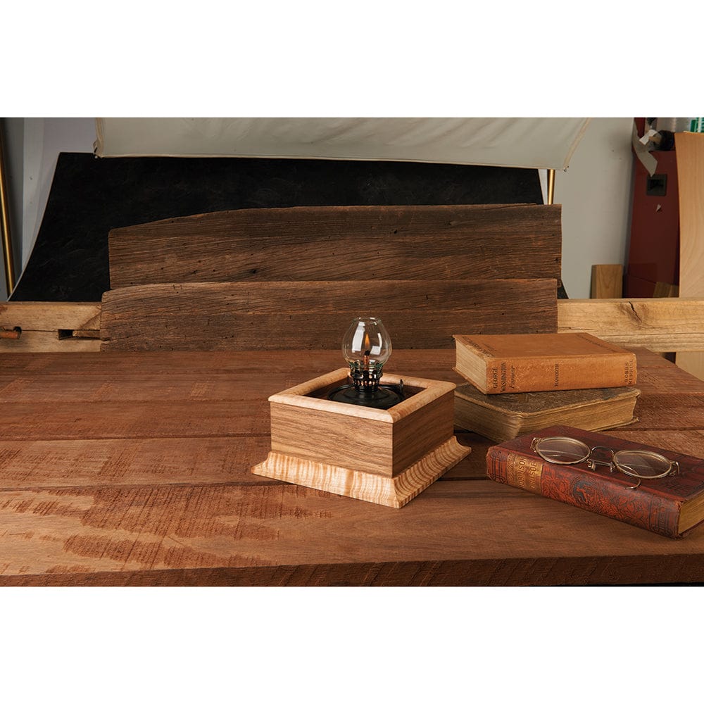 Nautical-Style Oil Lamp Kit - Painted Black/Black Chrome