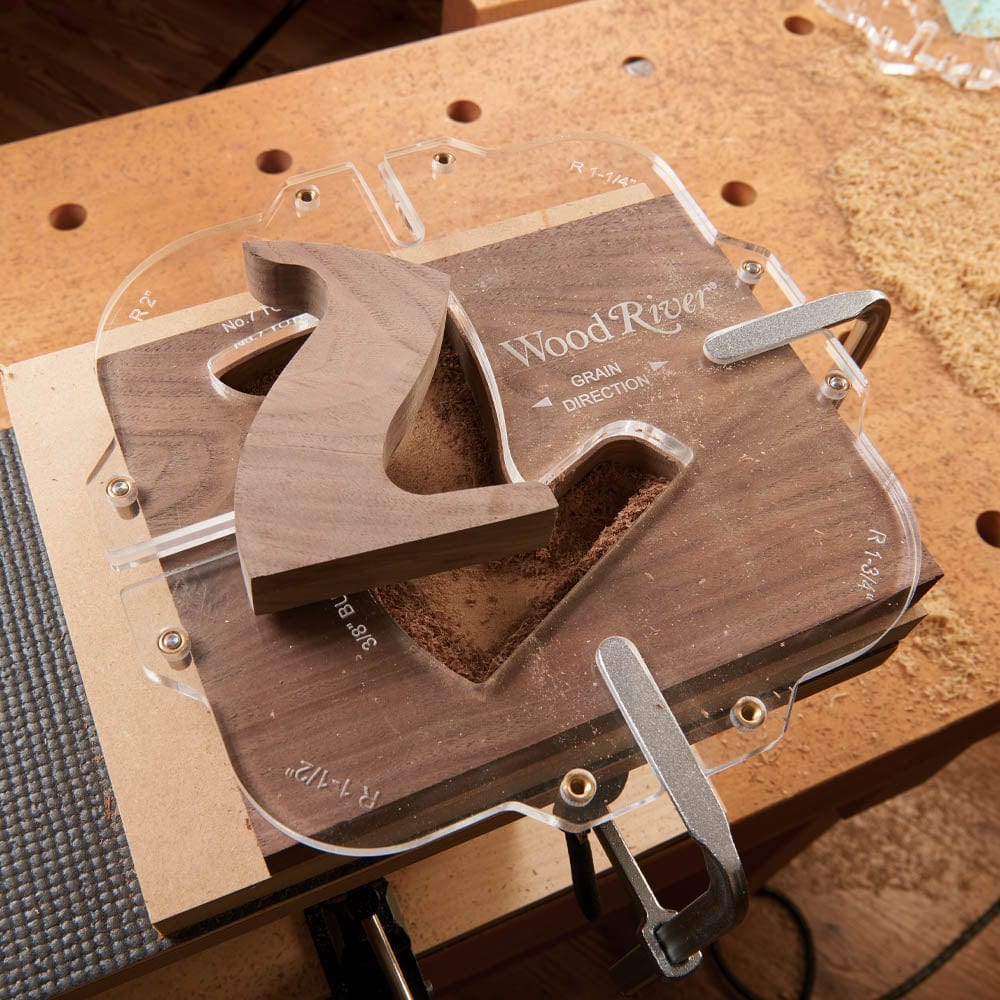 Corner Radius Router Jig Template Set - 3 Piece