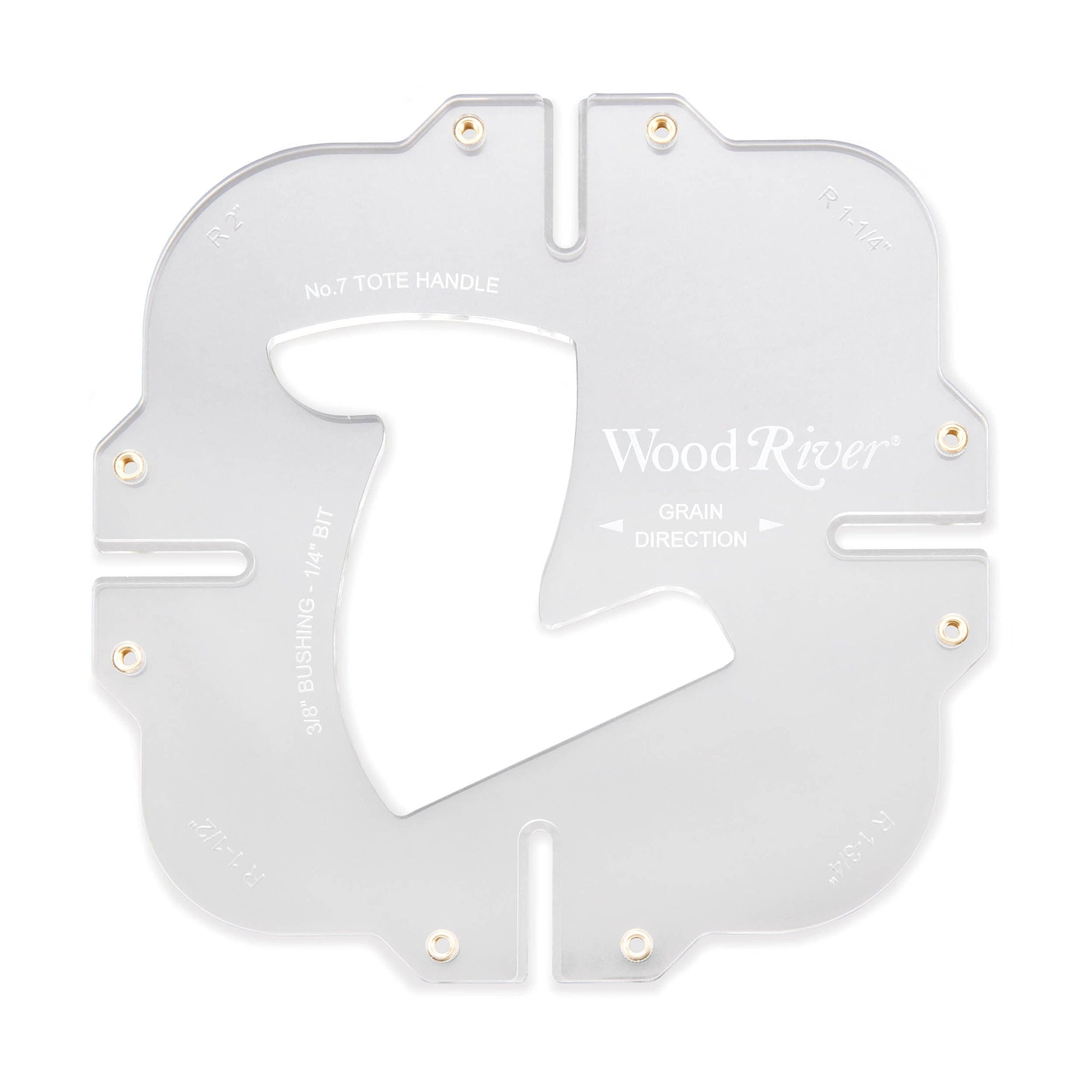 Corner Radius Router Jig Template Set - 3 Piece