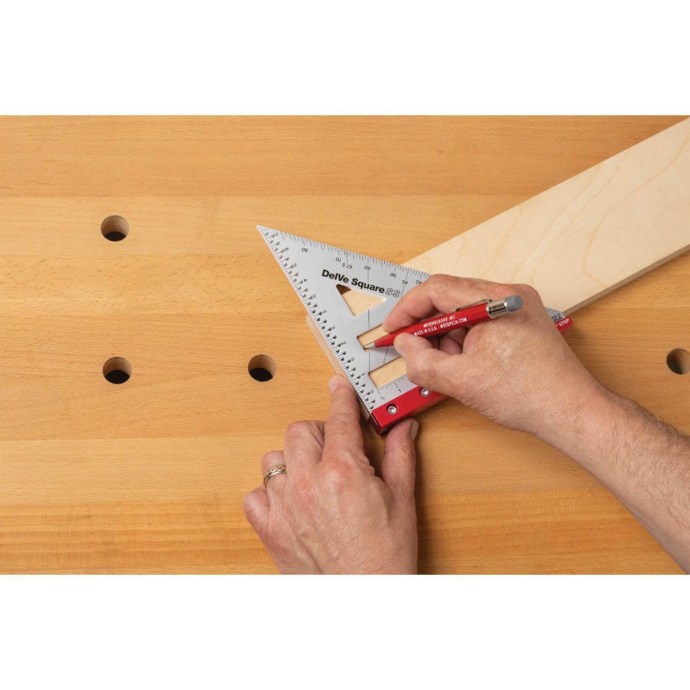 DelVe Square with Rack-It - Stainless Steel - 6"