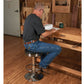 Retro Shop Stool - Adjustable