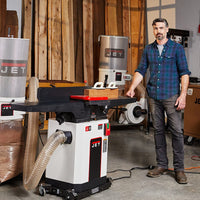 Jet Black 8" Helical Head Jointer 2HP, 1PH, 230V (JWJ-8HH-BLK)