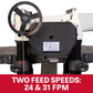 Jet Black 20" Helical Head Planer, 5HP, 1PH (JWP-208HH)