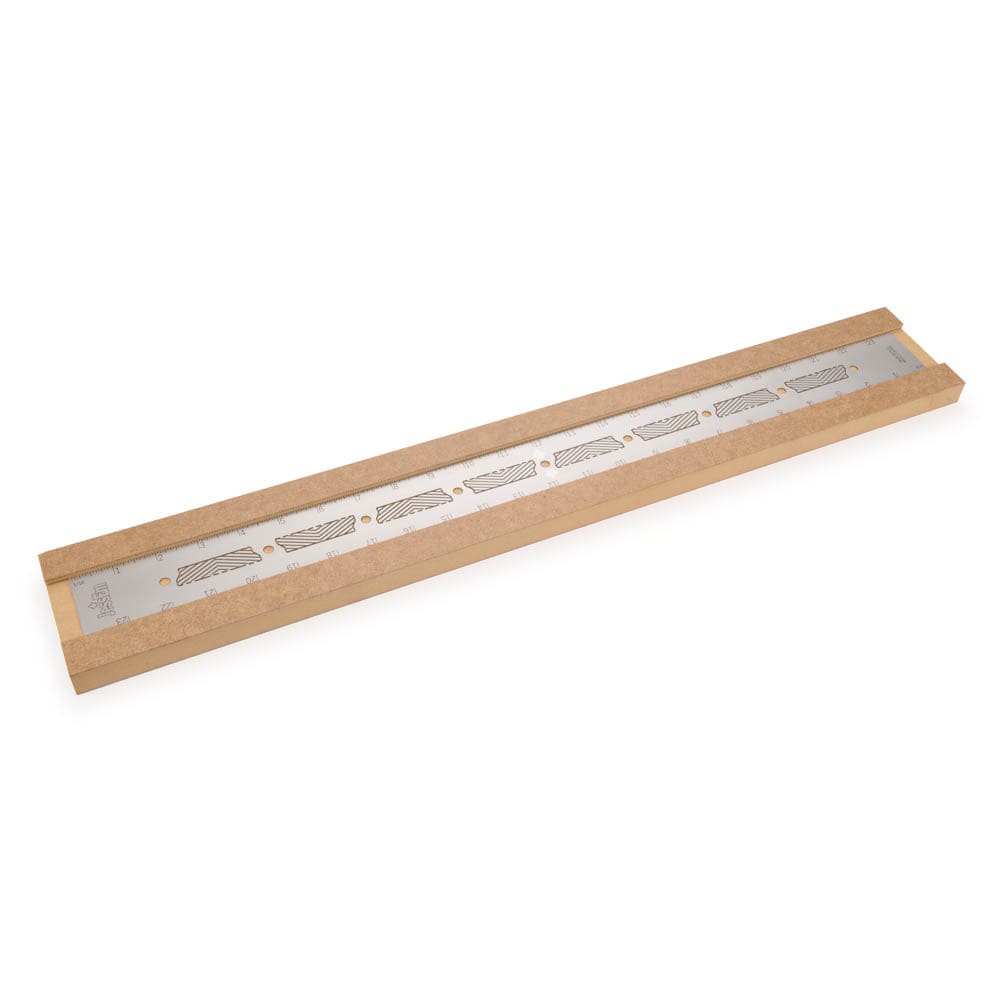 24" Stainless Steel Precision Ruler - Imperial