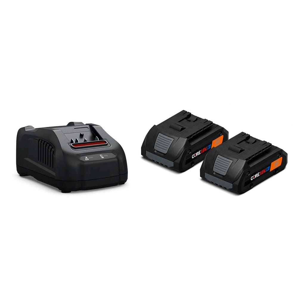 AMPShare 18V 4 Ah Starter Set - 2 Batteries and Charger