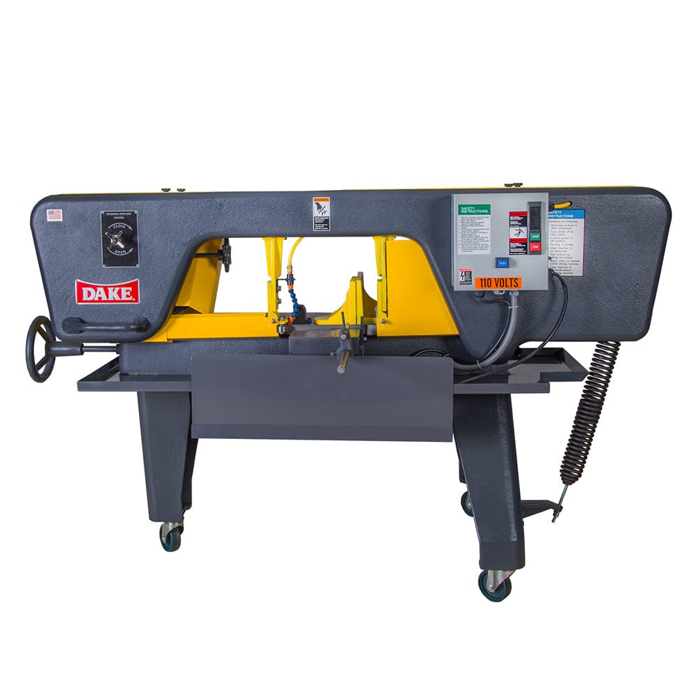 Heavy Duty Horozontal Bandsaw 10" Rounds- 18" Flat- 1 HP- 1" Blade - 110V 1 Ph