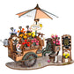 Blossom Cart 3D Wooden Puzzle Model Kit
