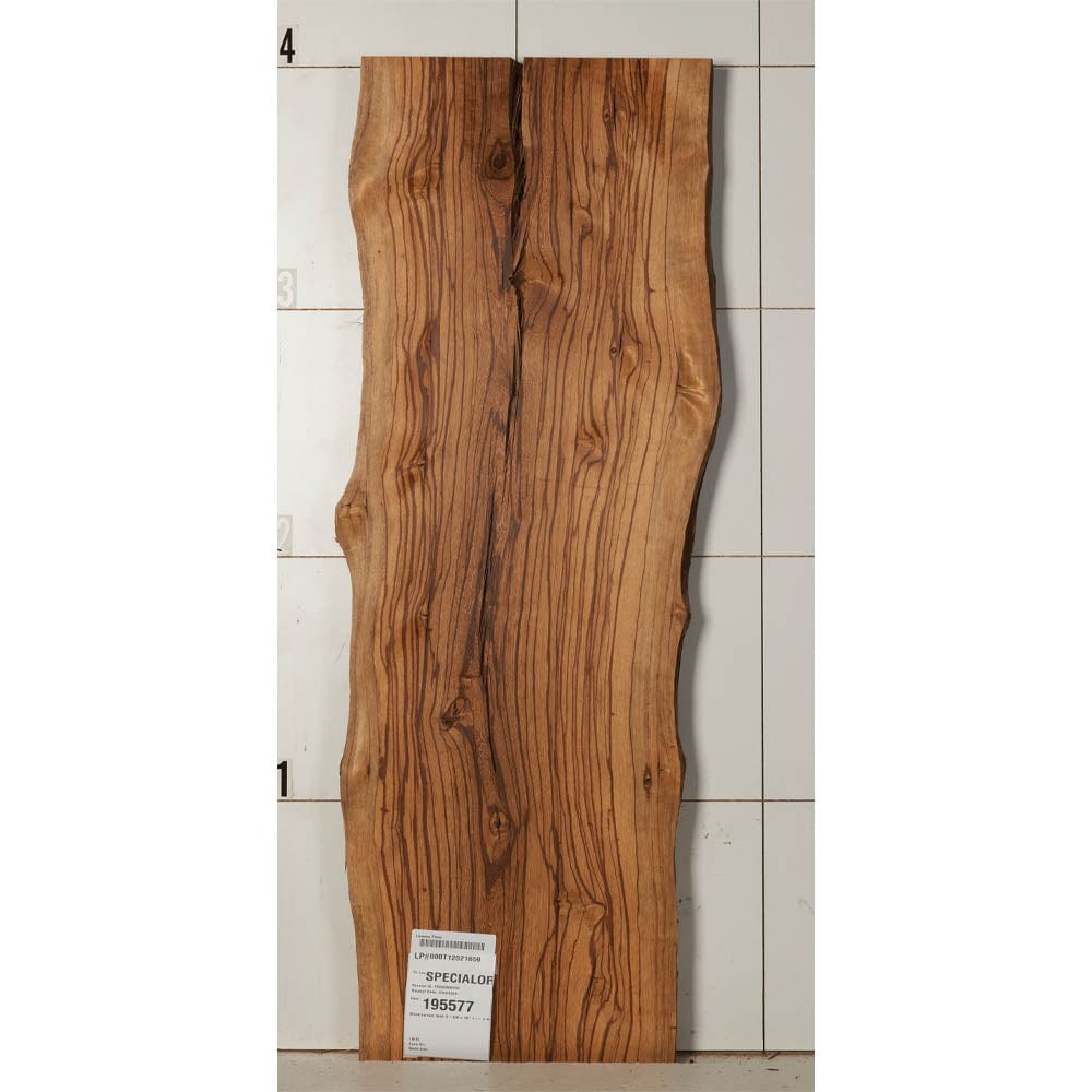 Marblewood Slab - #17 - 2-3/8" x 15" +/- x 48"