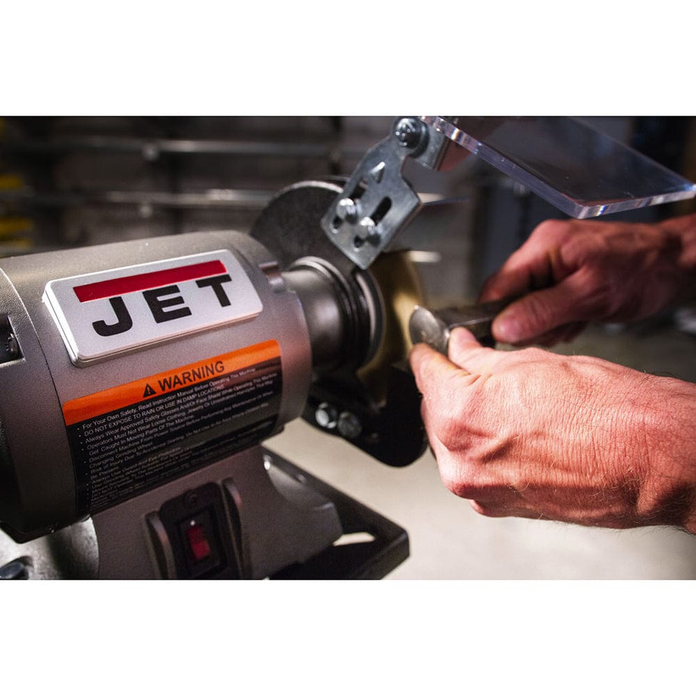 JBG-6W 6" Shop Bench Grinder with Wire Wheel