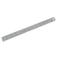 Center Finding Rule - Stainless Steel - 12"