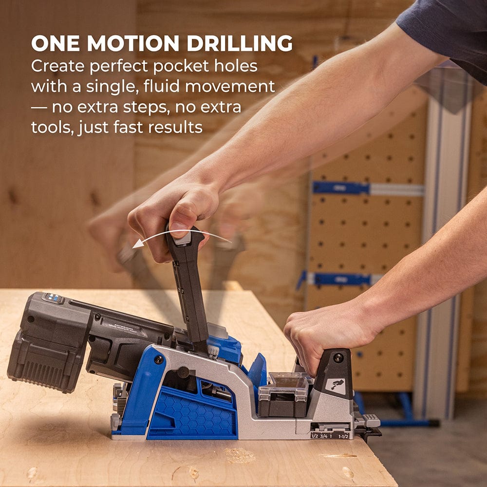 Ionic Drive Rebel Pocket Hole Joiner Kit - 20V