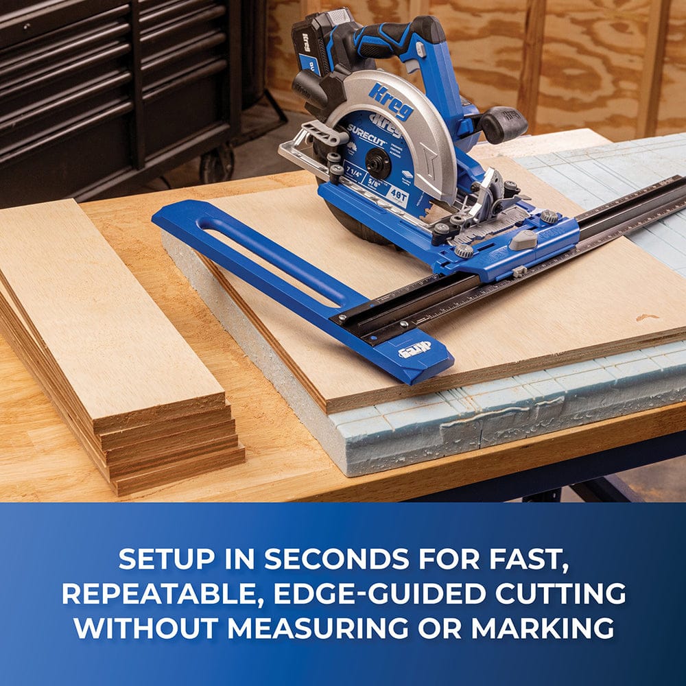 Rip-Cut Circular Saw Guide