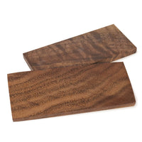 Claro Walnut Knife Scales - 3/8" x 2" x 5" - Pair